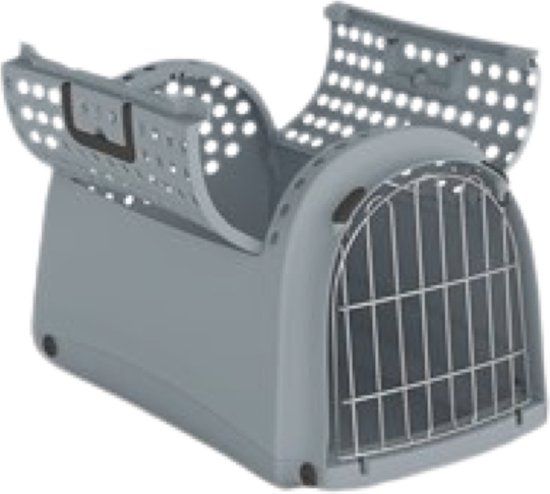 Imac Reismand Linus Cabrio 2nd Life Lichtblauw - Kat - Kunststof - 50x32x34 cm