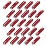 25 SeKi 25 stuks torpedozekeringen, thermoplast, rood, 16 A