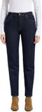 Lee Carol Dames Straight-fit Jeans Deepest Space