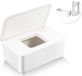 Bol Boîte en plastique pour lingettes humides, boîte pour lingettes humides pour bébé, conteneur pour lingettes humides pour bébé, distributeur en plastique pour lingettes humides. Boîte à serviettes avec couvercle garde les lingettes fraîches, hermétique, adaptée à la maison et au bureau (Blanc)