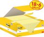 Post-it bloc-notes 653-CY 38mmx51mm jaune pack avantage