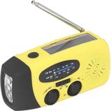 Unyqoos® Radio portable d'urgence avec lampe de poche et antenne à 360 degrés pour situations d'urgence