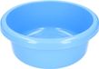 Merkloos Rond afwasteiltje / afwasbak - 6,2 liter - blauw - Kunststof afwasteil / handwas camping