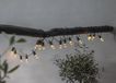 RTM Lighting Prikkabel 450cm met 16 lampjes - Warm Wit - Zwart