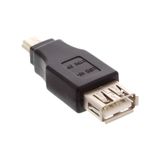 Inline Panda Inline USB 2.0 AF/mini-5pM Zwart