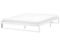 Beliani TALAIRAN - Bed - Wit - 180 x 200 cm - Dennenhout