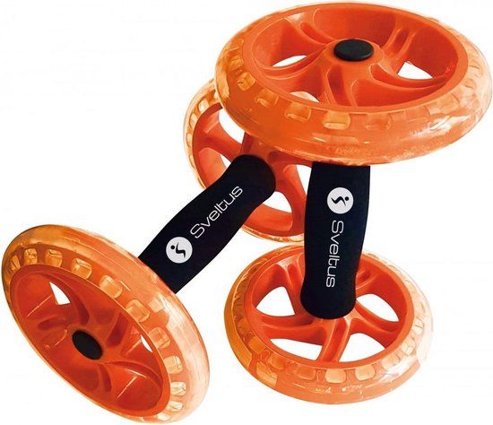 Sveltus Trainingswielen - Oranje - 2 Stuks - 14 cm