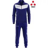 Givova Visa Trainingspak Wit, Blauw Jongen 10-12 Jaar