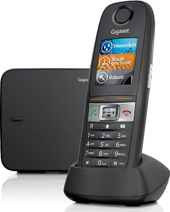 Gigaset E630 Zwarte dect draadloze telefoon