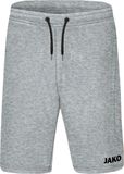 Jako Base Joggingshort Kinderen - Lichtgrijs Gemeleerd | Maat: 140