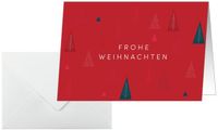 Sigel Kerstkaart Ruby Pines, A6, 25 kaarten + 25 enveloppen