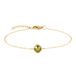 Tamaris Bracelet Elegante armband van gepolijst roestvrij staal, IP goud, ankerketting, verstelbaar tot 21 cm, waterdicht en huidvriendelijk