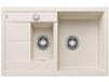 BLANCO Metra 6 S Compact Silgranit spoelbak, 780x500 mm, zacht wit