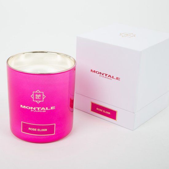 Montale Paris Rose elixir - Figuurkaars - Wit