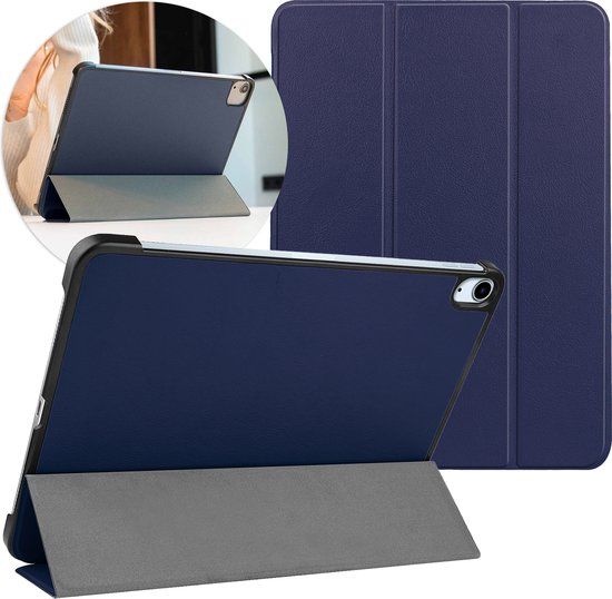 iMoshion Tablet Hoes voor Apple iPad Air 13 inch (2024) - Donkerblauw
