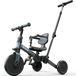 Tricycle for children with push bar, foldable, with adjustable saddle height, suitable for children from 1-3 years