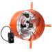 VEVOR Ventilator Timpano 40,6 cm 1945CFM robuust staal carbon oranje