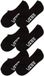 Vans Chaussettes invisibles classiques 3 paires EU 38-42 Noir/Noir