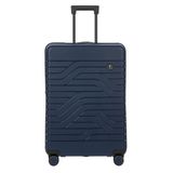 Bric's Ulisse Trolley Expandable Medium ocean blue Harde Koffer Blauw - 8016623117621