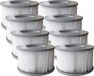 Kit de remplacement pour cartouches filtrantes pour piscines et jacuzzis