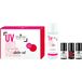 Essence UV GEL NAIL Starter Set Kit de vernis à ongles Rouge