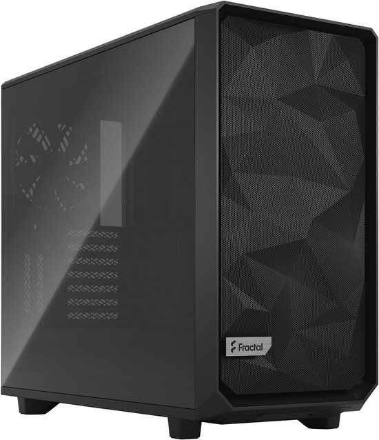 FRACTAL DESIGN Meshify 2 Tower Zwart Midi-Tower ATX Gehard glas Zwart