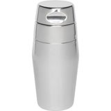 Alessi Cocktail Shaker in 18/10 RVS Mat, Satijn Zilver, 25 cl