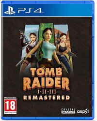 Tomb Raider I-III Remastered Starring Lara Croft - PS4 - Standard Edition - Region Free