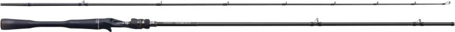 SHIMANO Poison Adrena, 1,98 meter, 6,5 voet, 5-15 gram, 2 delen, canne de lancer