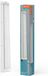LEDVANCE ORBIS Tube LED spiegel-/wandlamp, wit, glas met bubbeleffect, 12W, 1200lm, dimbaar, 3000/4000K verstelbaar via wandschakelaar, 60cm diameter, IP44