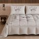 PETTI Artigiani Italiani Winterdekbed 170 × 260 cm, Grijze strik