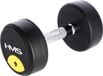 HMS HG PRO - Rubber Dumbbell - 9 kg - Black