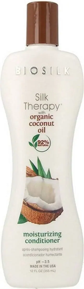 Biosilk Coconut Oil Silk Therapy Conditioner 355 ml