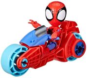 Marvel Spidey Figuur En Motor Set Rood
