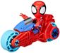 Marvel Spidey Figuur En Motor Set Rood