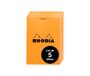 RHODIA 12200Amzc - Set van 5 Geniete Notitieblokken N°12 Oranje