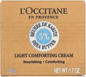 L'Occitane Shea Butter Light Comforting Cream 50 ml