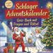 Schlager-Adventskalender: Quiz-Buch mit Fragen und Rätsel