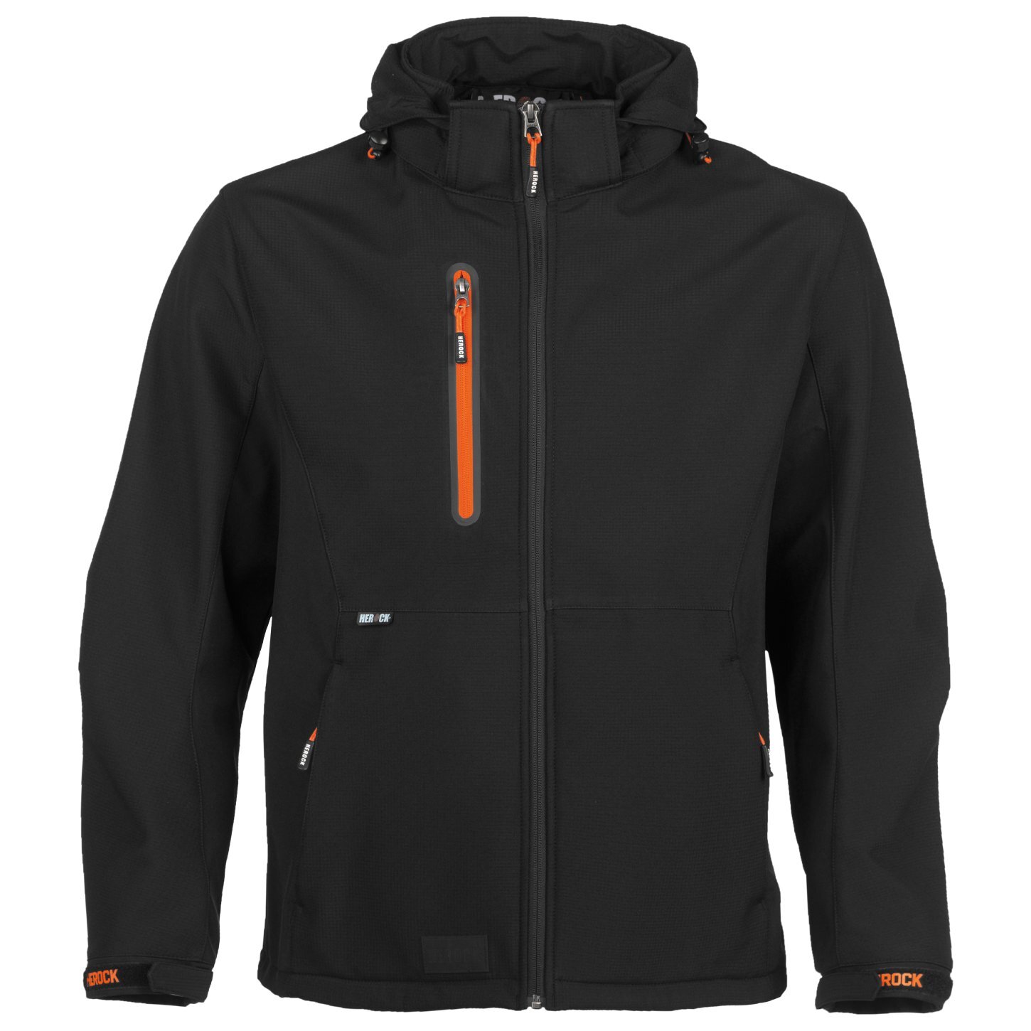 Herock Trystan Softshell jas - Zwart - Maat XL