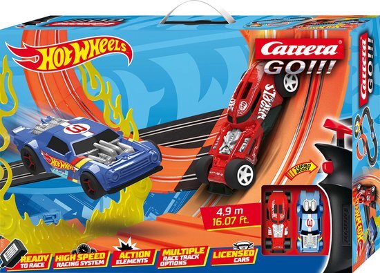 Carrera Auto Racebaan Go Hot Wheels 4,9