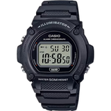 Casio W-219H-1ACVF Illuminator Digitaal Sporthorloge - Zwart
