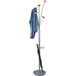Kledingrek Alba Kledingrek 5 zitplaatsen 175cm grijs/licht hout Festival M