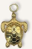 BONNIE STUDIOS Turtle Gold Pendant Sieraden Dames - Goudkleurig - Metaal - 95 cm