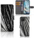 B2Ctelecom Étui style livre OPPO Reno4 Z Écorce de chêne Gris