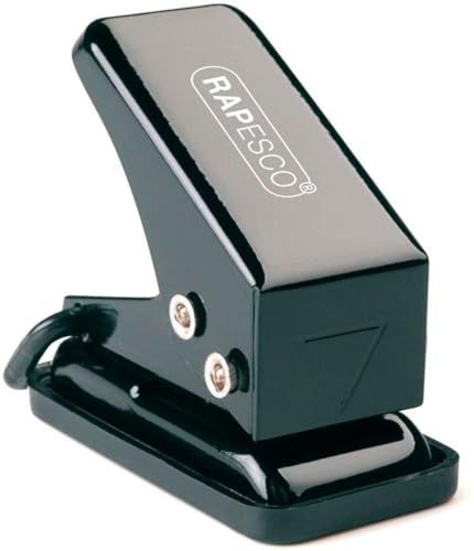 Rapesco PF15A001 Enkelgaats Papier Perforatietang, 8 Vel Capaciteit