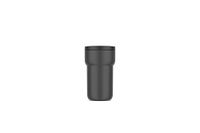 Mepal Reisbeker Ellipse - 275 ml - Koffiebeker to go - Lekdicht - Nordic black