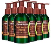 Garnier Loving Blends Avocado Olie & Shea Boter Curl Revival Elixir - Intens Voedende Haarolie - Haarverzorging voor Zeer Droog, Golvend of Krullend Haar - 6x 120 ml
