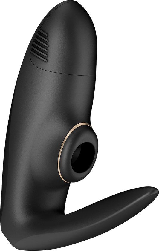 Satisfyer Pro 4 Couples | koppelvibrators met drukgolven & Vibration | 2 afzonderlijk regelbare motoren | werkt op batterijen (2×AAA) | siliconen | toys voor paren
