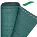 Merkloos Relaxdays Zichtbreeknet - 1,5 x 15 m - HDPE - Weerbestendig - Groen