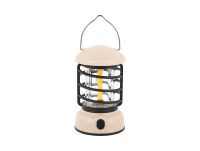 Leitmotiv Tafellamp Camping Lantern Led - Gebroken Wit - 8.5x8.5x15cm - Scandinavisch